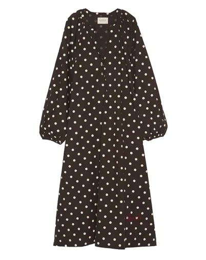 Sissel Edelbo - Lara Kjole - Brown Dot